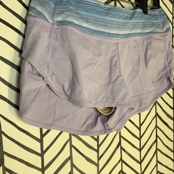 Lululemon speed shorts lilac wave twist caspian 4 - Picture 6 of 7